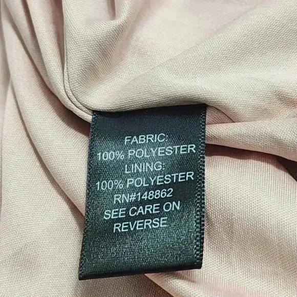 Torrid Wrap Midi Dress Size 2X Plus Long sleeve Chiffon Layer Ruffle Textured - Picture 7 of 8